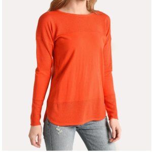 Project J Perforated Shirttail Sweater